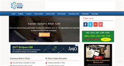 Desktop Screenshot of indiacollegeshub.com